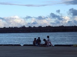 安房港夏の夕暮れ3