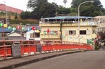 満天橋から見たかっての安房港付近