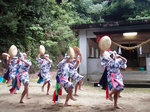 湯泊大祭笠踊り