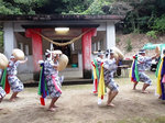 湯泊大祭笠踊り