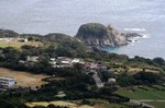 林道から小島集落
